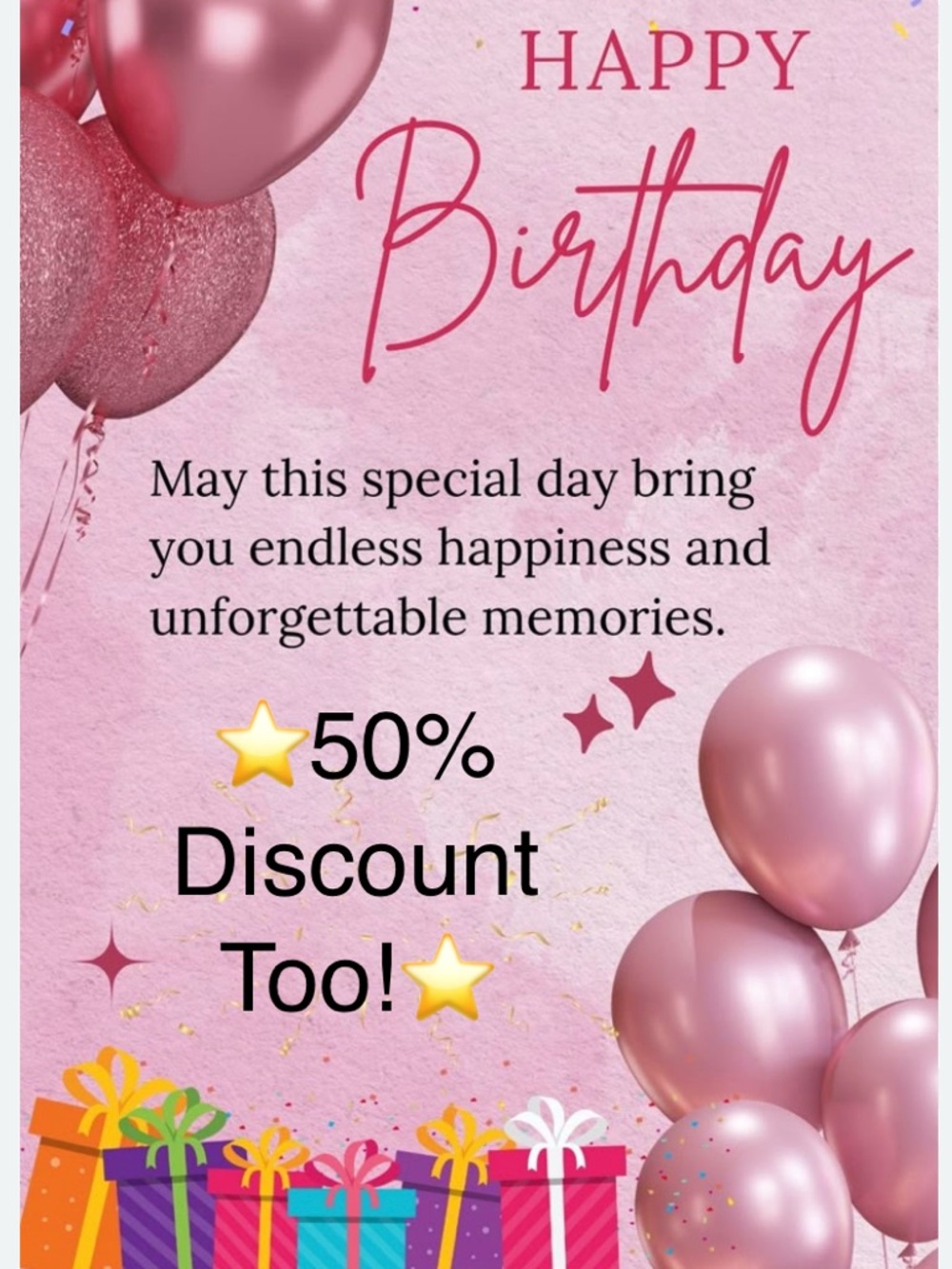 🎉Your Birthday Discount